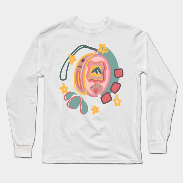 Eye Tamagotchi Long Sleeve T-Shirt by mol842